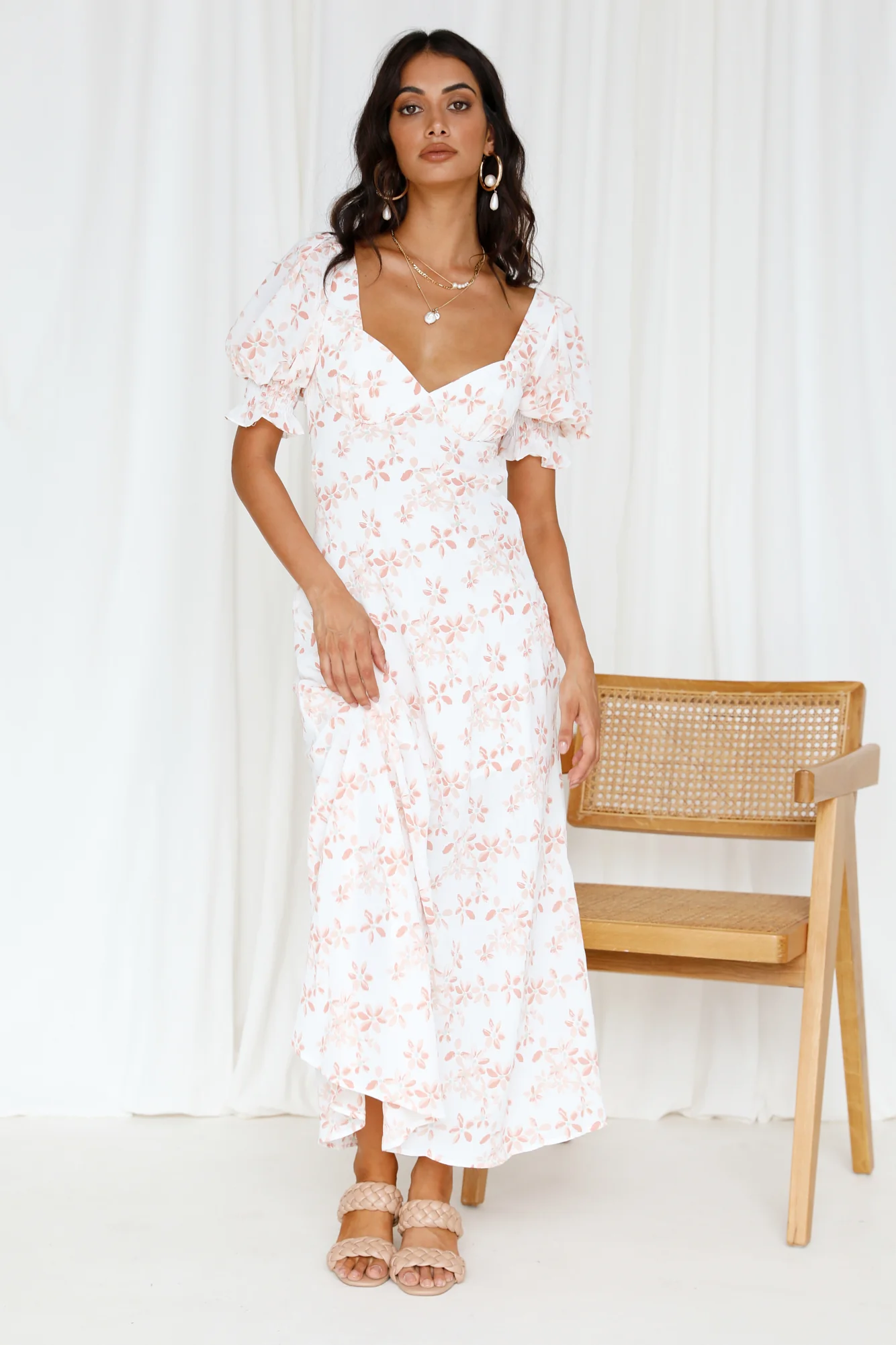 Everything In Spring Maxi Dress Floral - Image 4