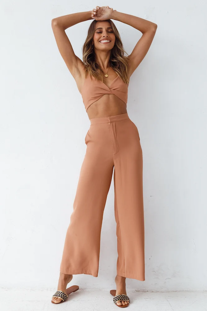 Everywhere You Are Pants Tan - Image 3