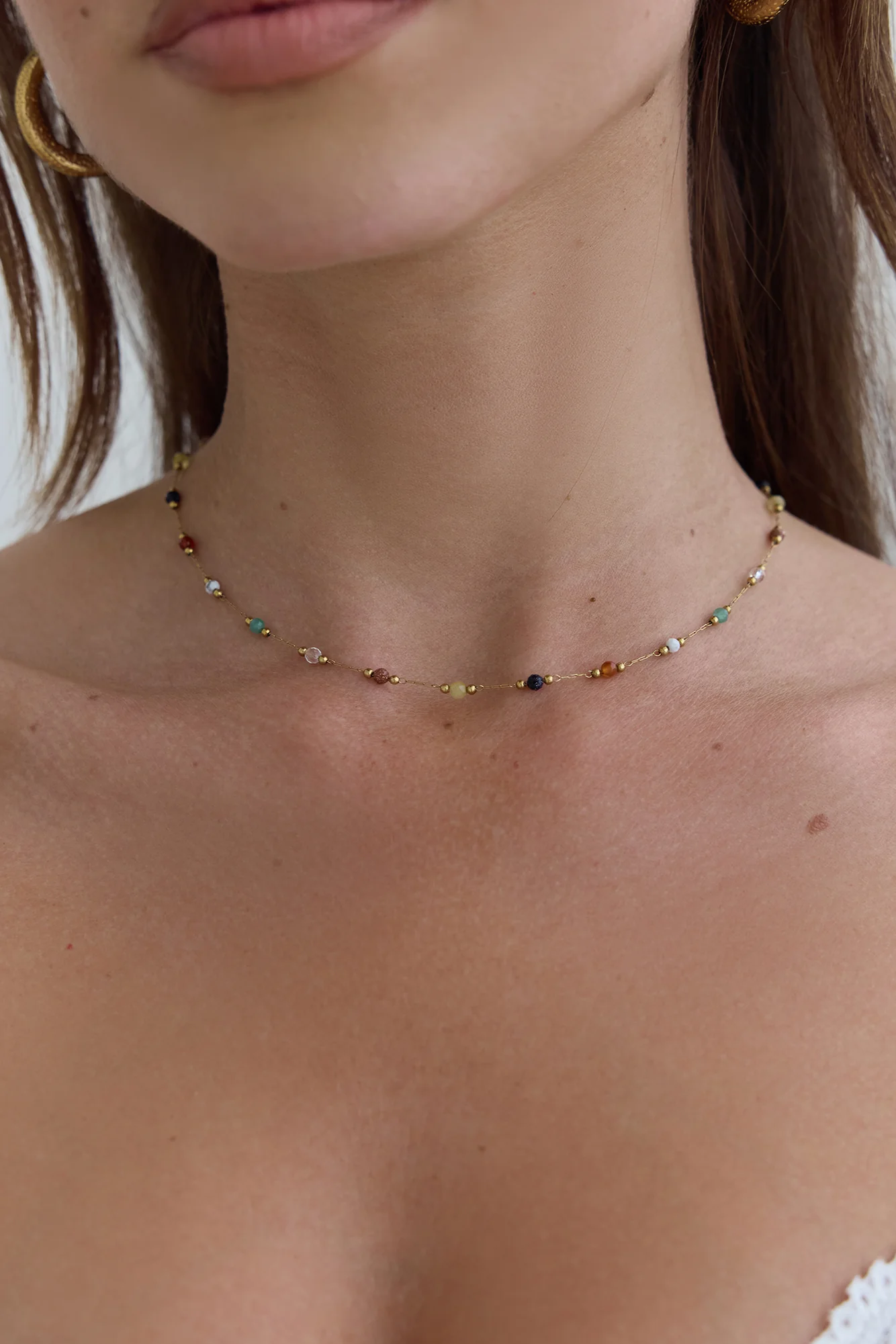 Exotic Reef Necklace Gold