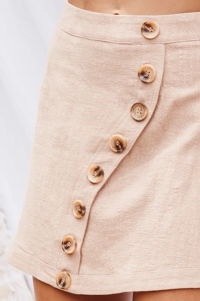 Fernleaf Mini Skirt Mocha - Image 7