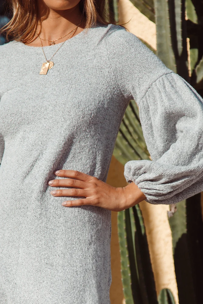 Flea Market Dress Grey - Image 8