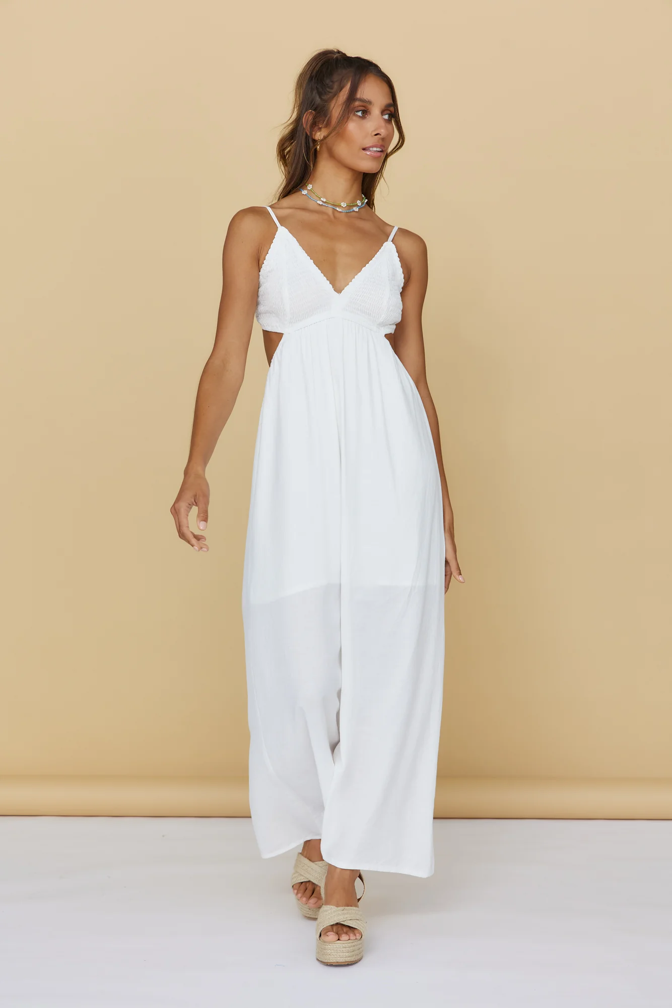 For So Long Maxi Dress White - Image 5