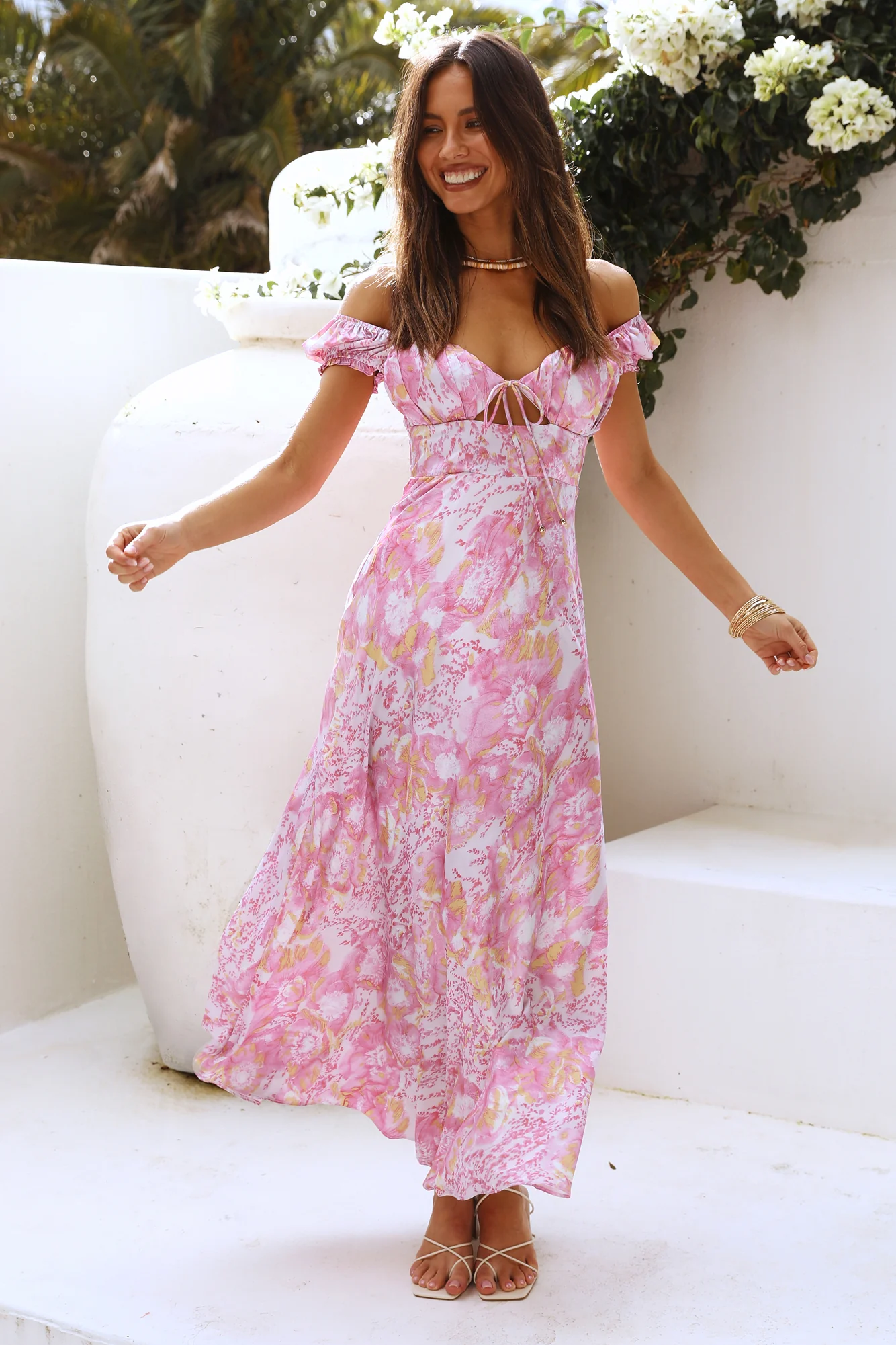 Forever And Ever Maxi Dress Pink - Image 2