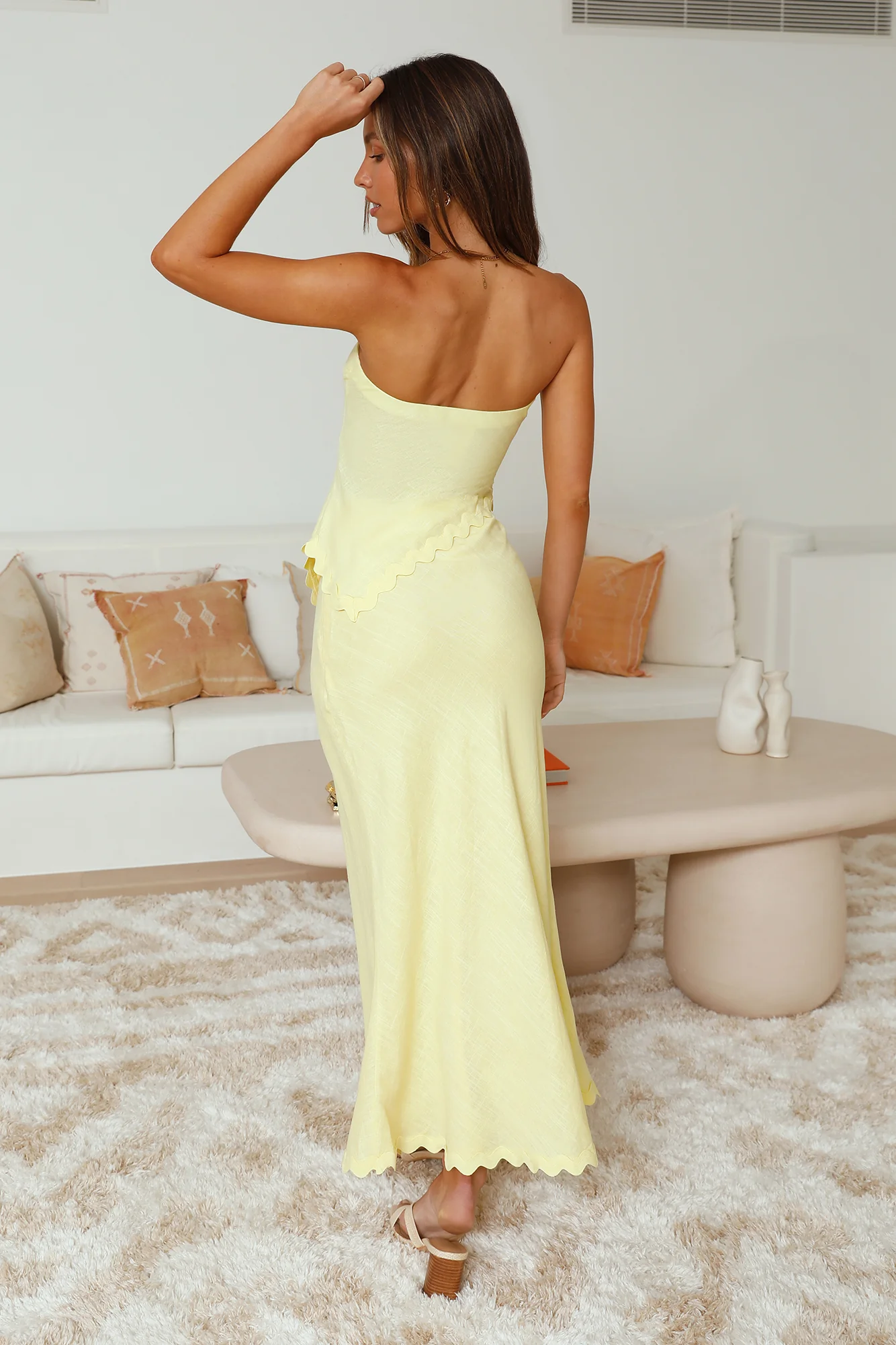 Found You Asymmetrical Top Yellow - Image 7
