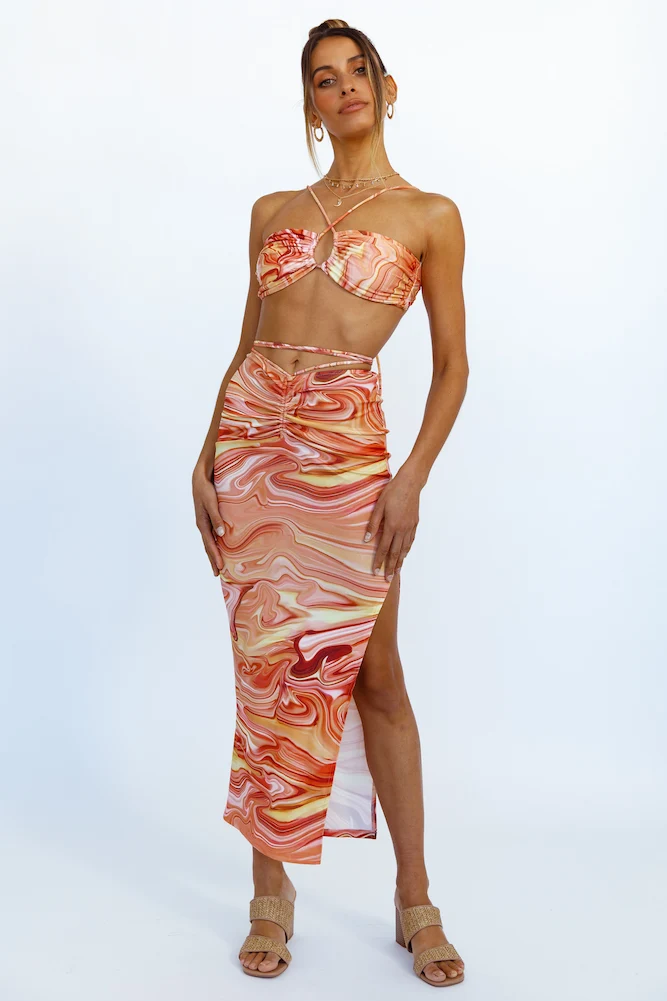 Free Of Mind Maxi Skirt