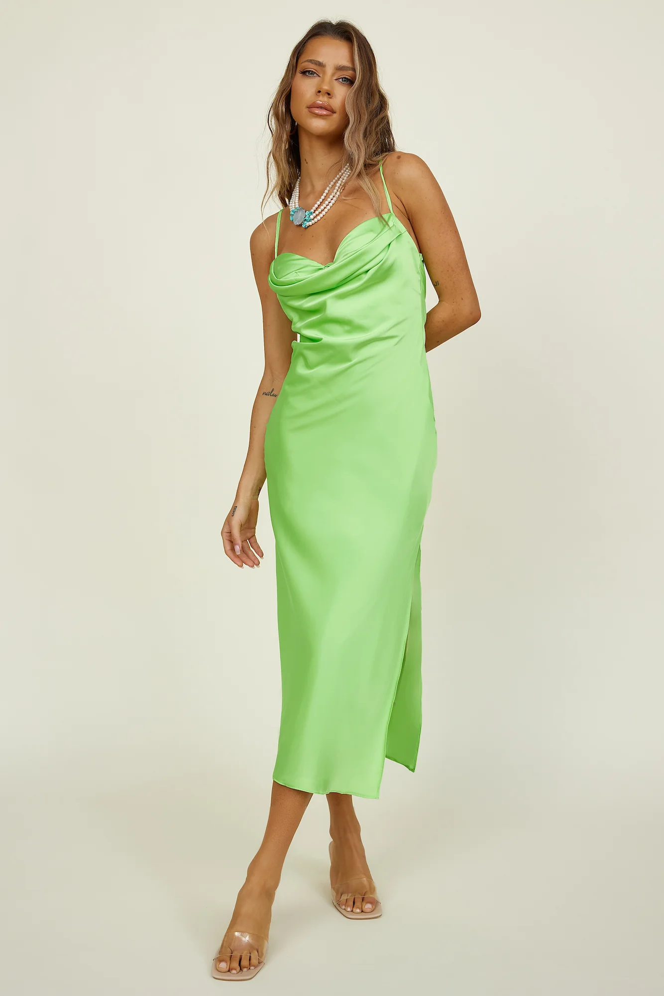 Freed Spirit Maxi Dress Green - Image 2