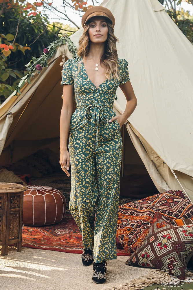 Full Moon Fever Jumpsuit Green - Image 3