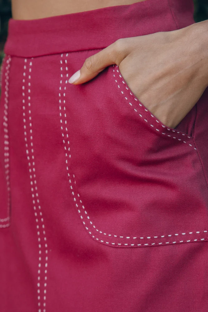 Genesis Skirt Red - Image 5