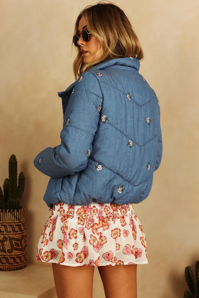 Give Me Shelter Jacket Blue - Image 3