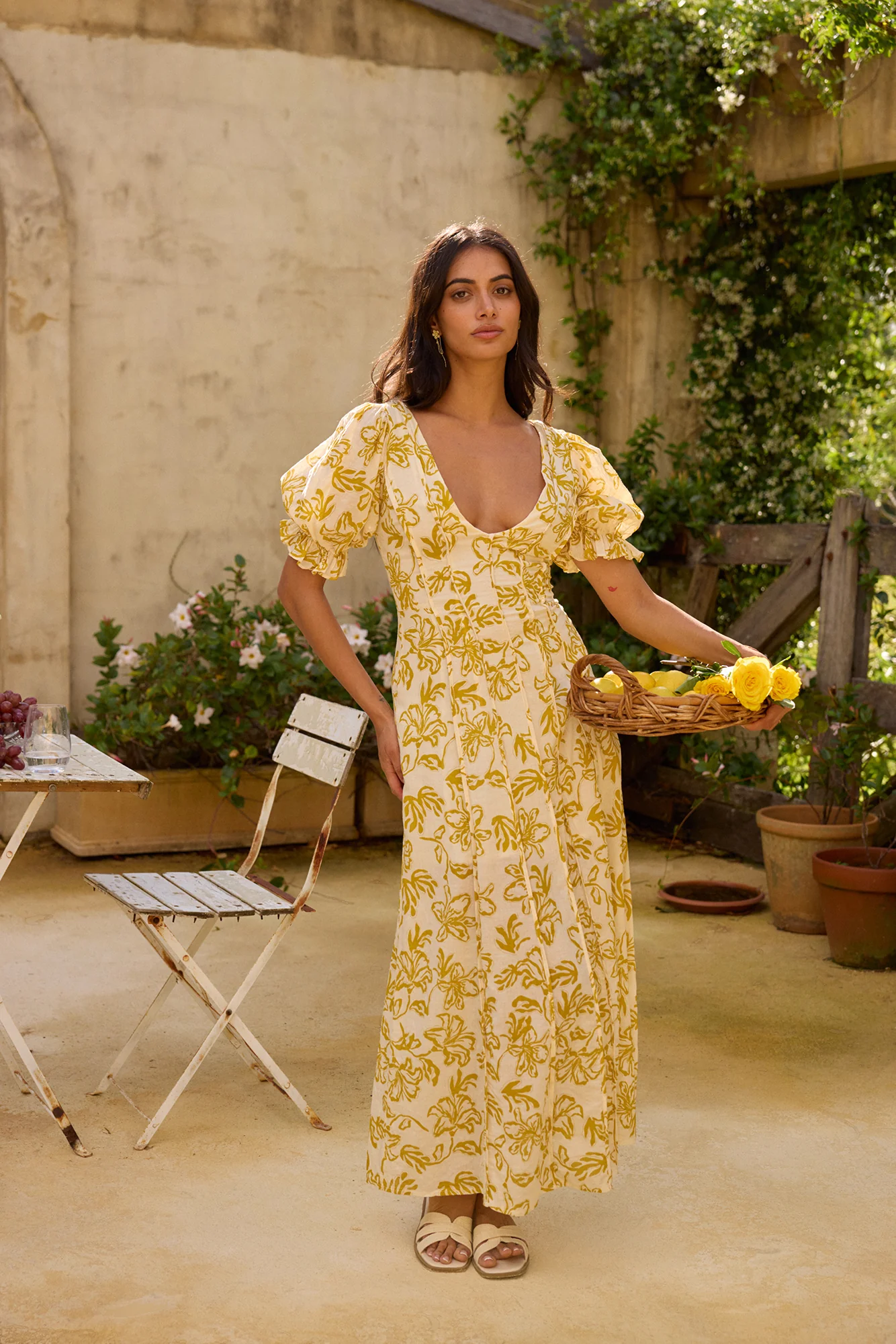 Golden Child Maxi Dress Yellow - Image 5