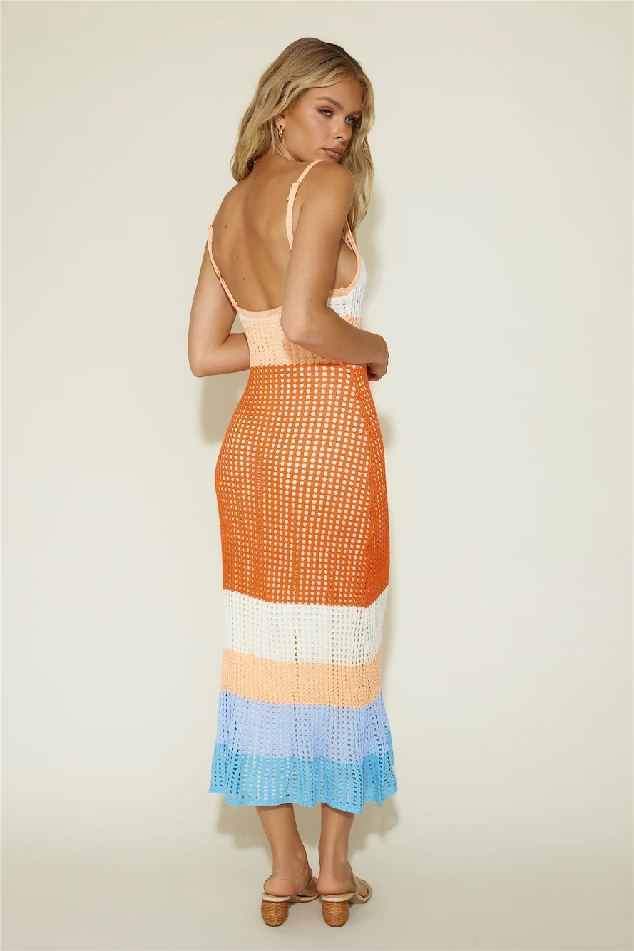 Gone Again Maxi Dress Multi - Image 8