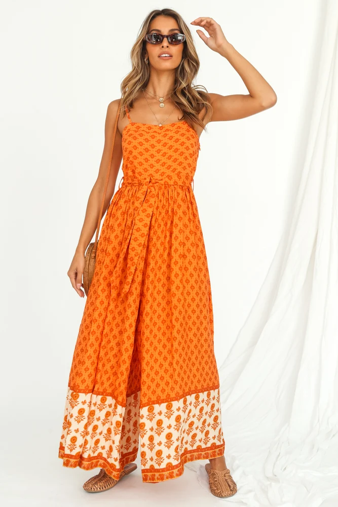 Grateful Jumpsuit Orange - Image 2