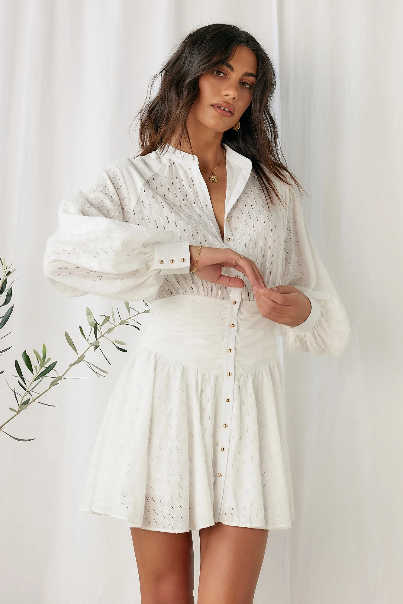 Hall Of Fame Dress White - Image 4