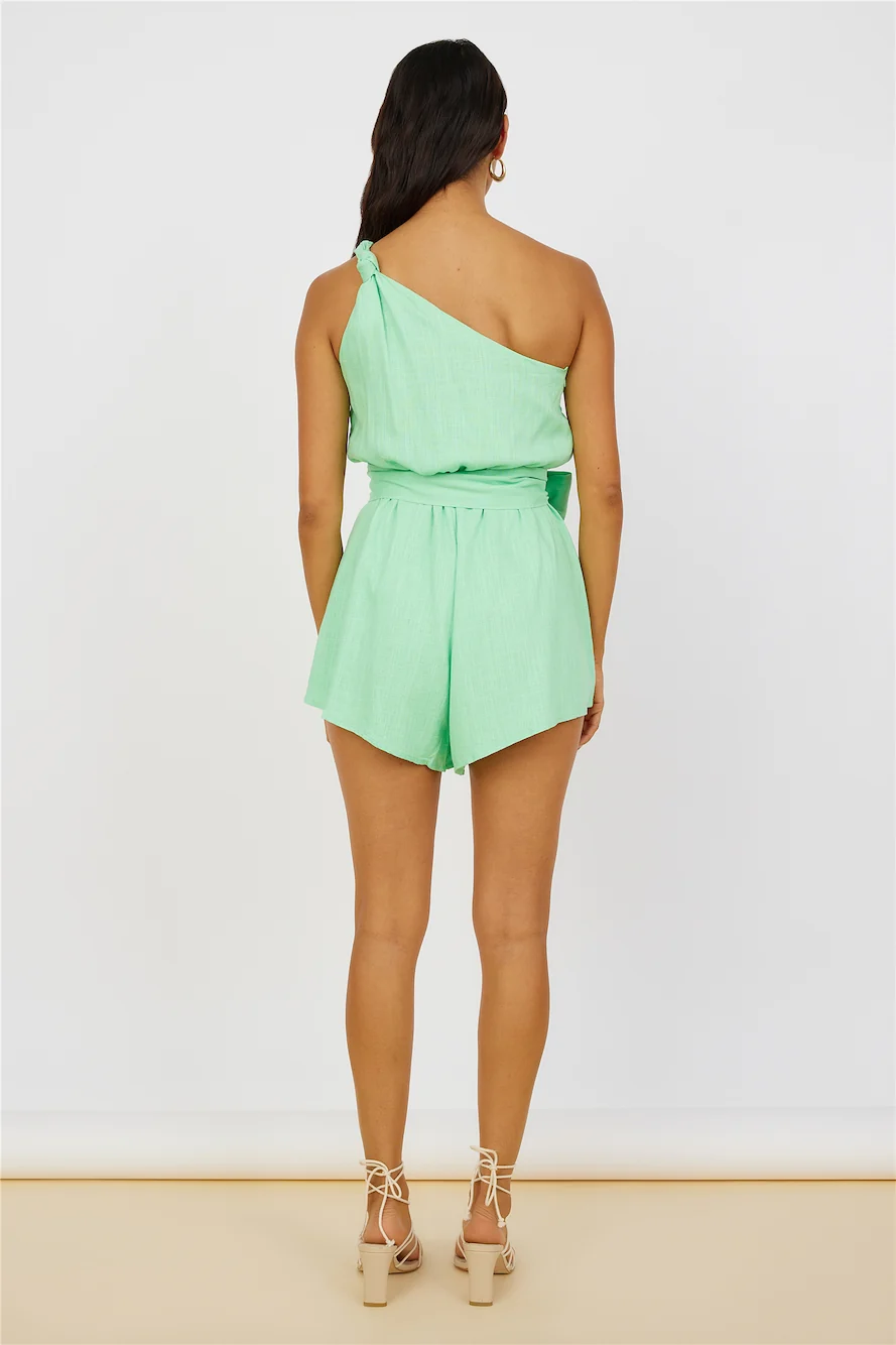 Happy For You Romper Green - Image 5