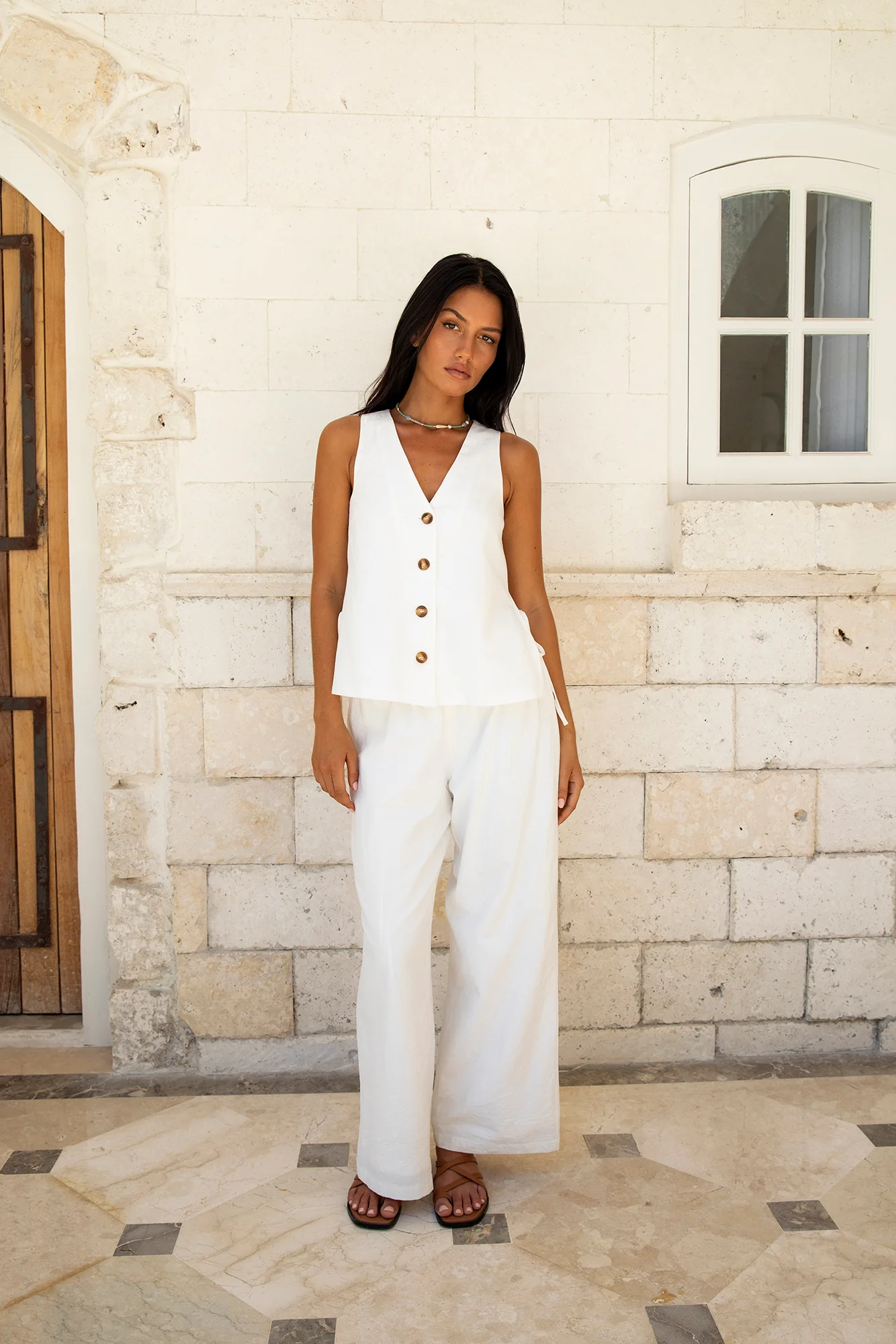 Heading South Pants White - Image 11