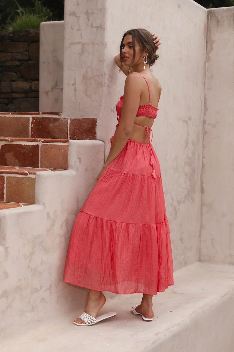 Heartbreaker Maxi Dress Red - Image 10