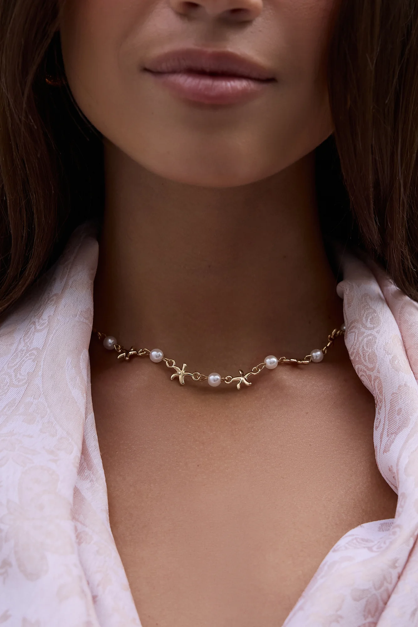 Hearts Of Two Necklace Gold - Image 2