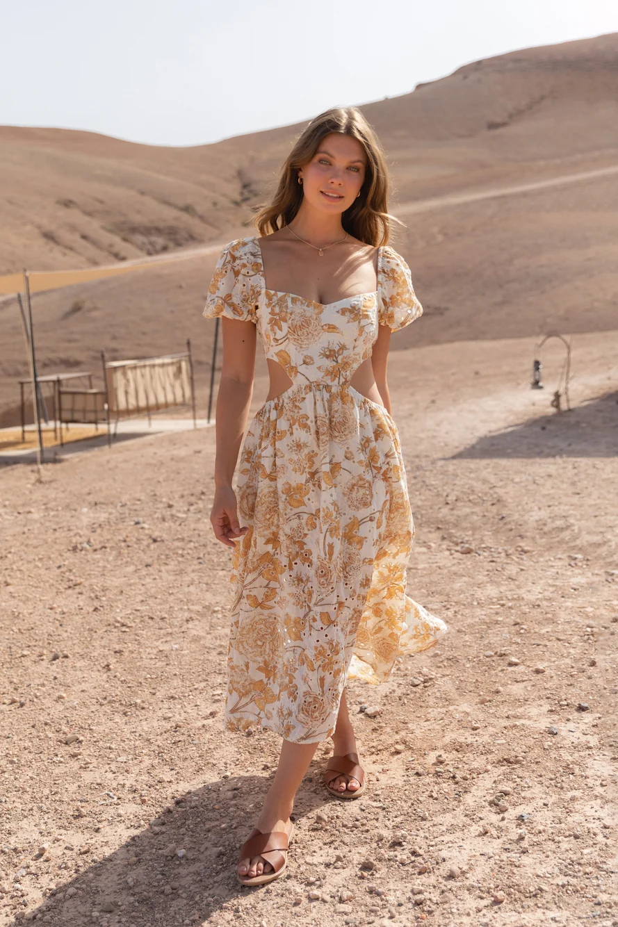 HELLO MOLLY Locked Hearts Maxi Dress - Image 3
