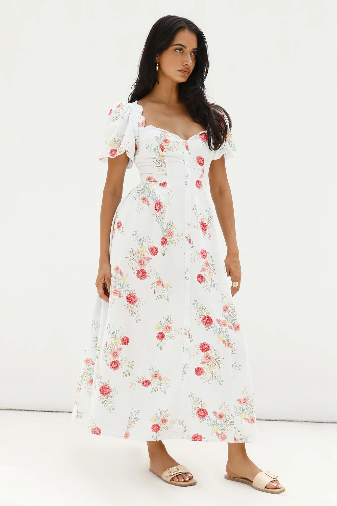 Heritage In Bloom Maxi Dress Floral - Image 7