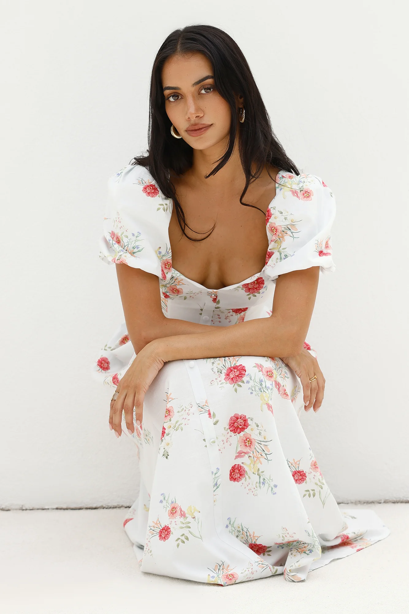 Heritage In Bloom Maxi Dress Floral - Image 9