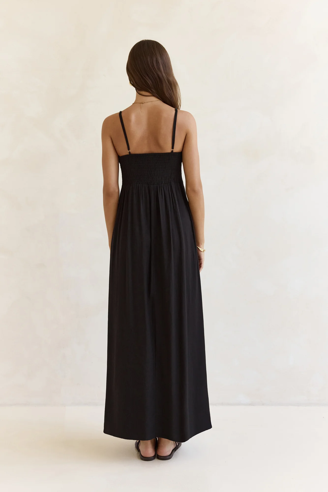 Highrise Skies Maxi Dress Black - Image 2