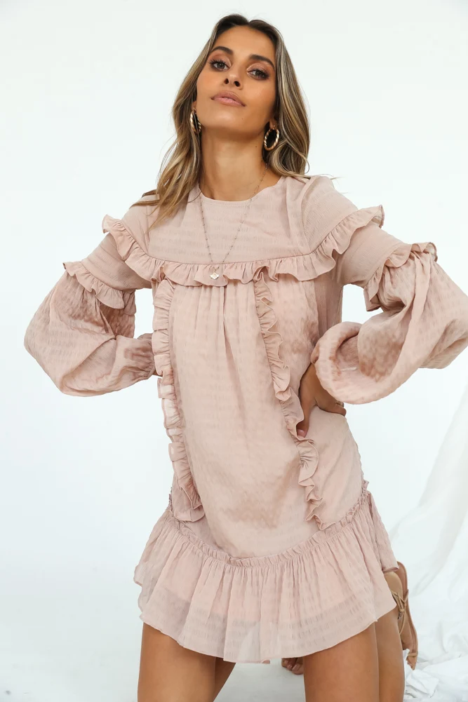 Hilltop Dress Mocha - Image 4