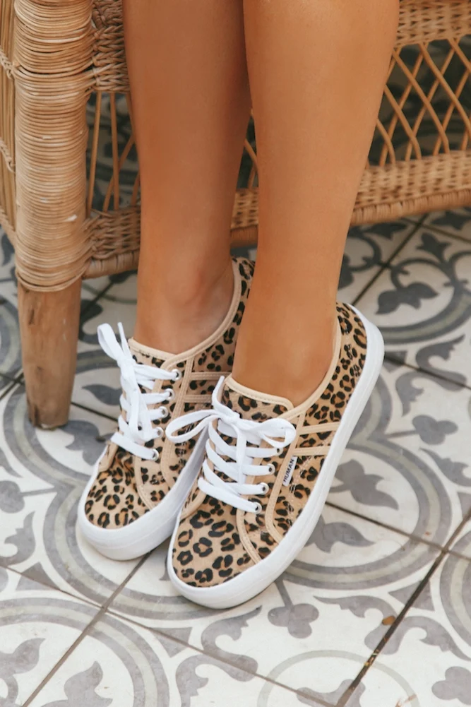 HUMAN PREMIUM Cass Sneakers Ocelot - Image 3