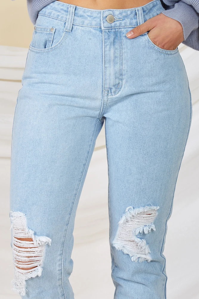 Iceberg Jeans Mid Blue Denim - Image 6