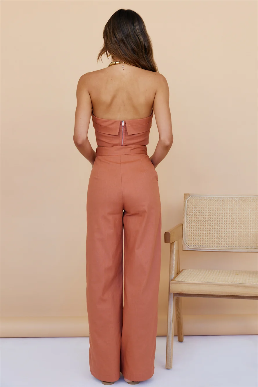 In Hindsight Pants Rust - Image 3