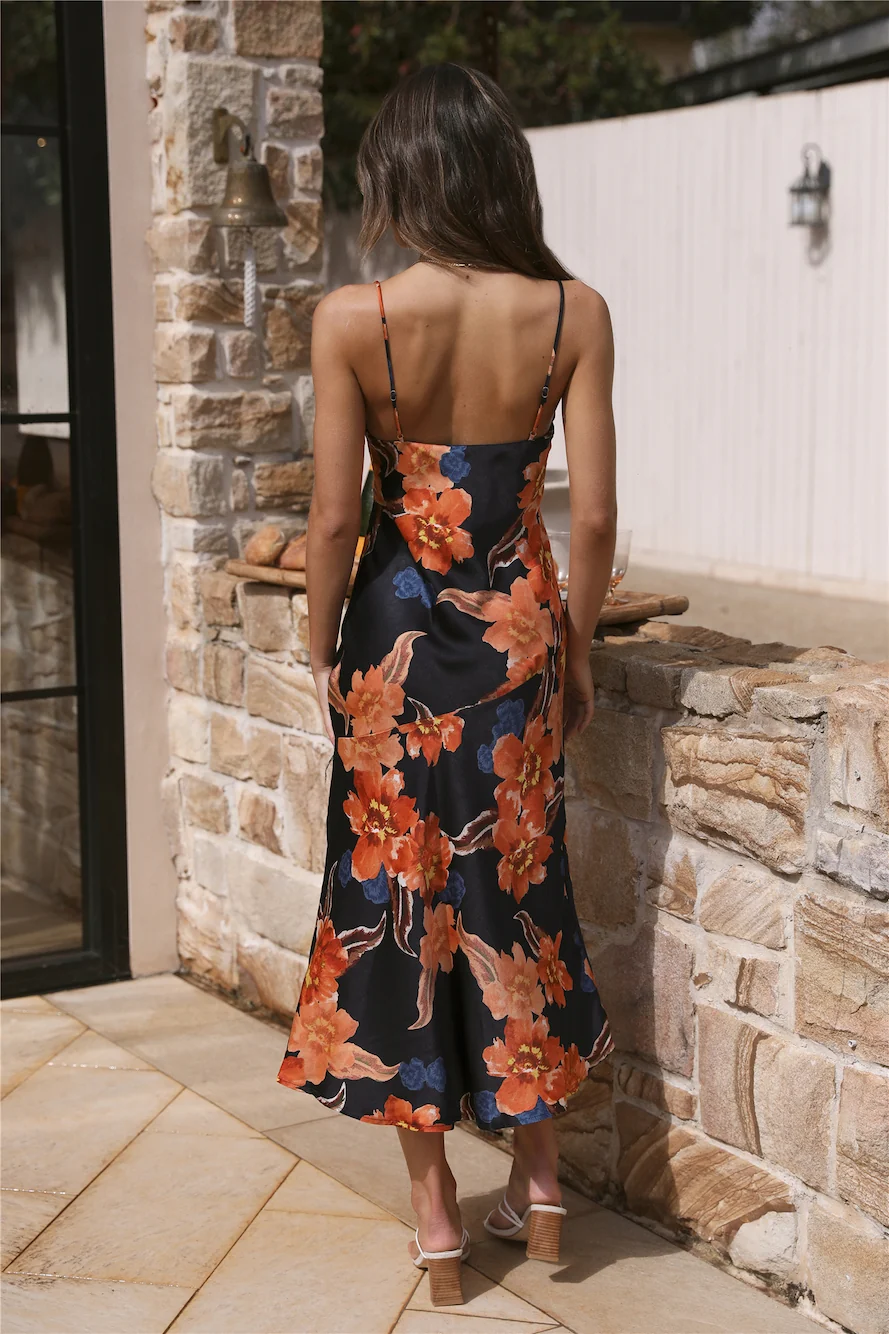 In Your Arms Maxi Dress Orange - Image 4