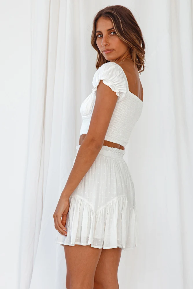 Indiana Dream Mini Skirt White - Image 7