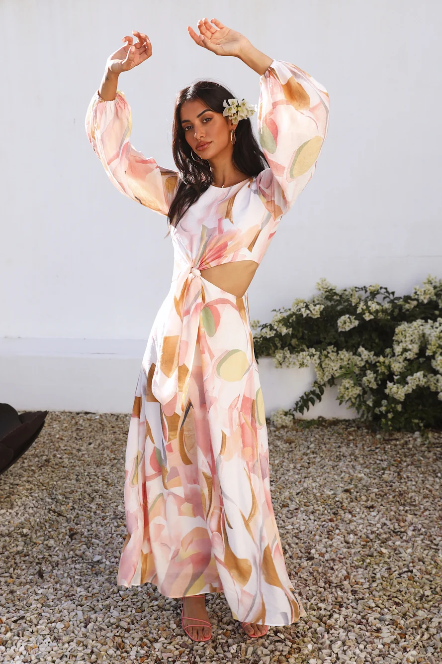 Inner Peace Maxi Dress Multi - Image 7