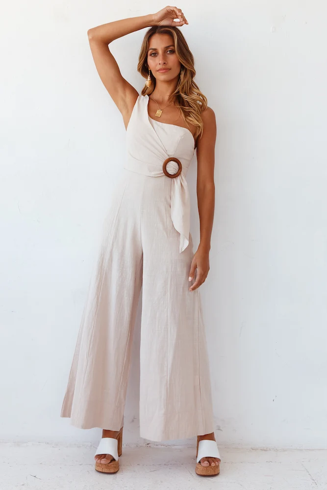 International Fling Jumpsuit Beige - Image 2