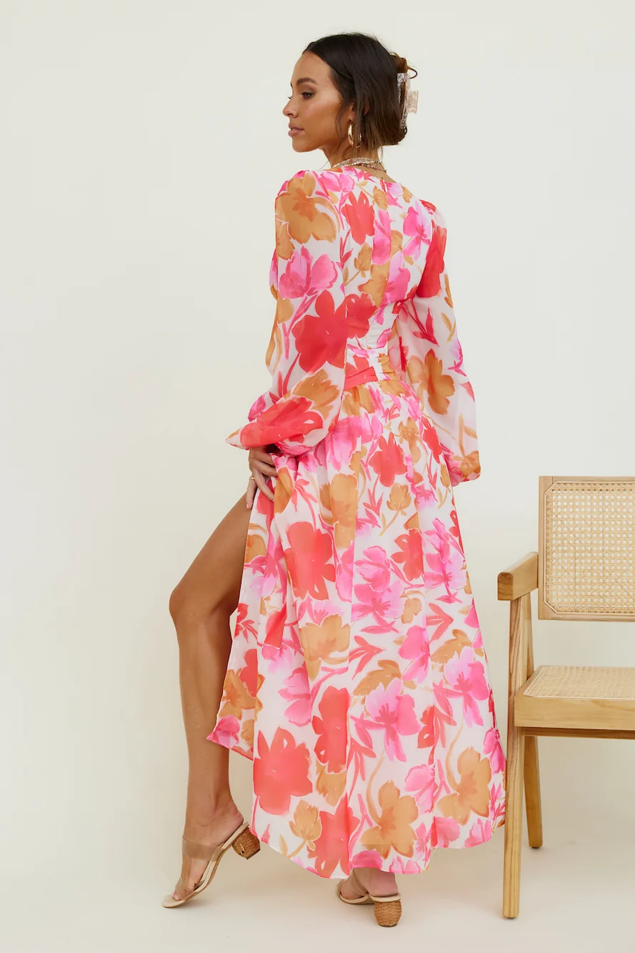 Iris Pairings Maxi Dress Floral - Image 6
