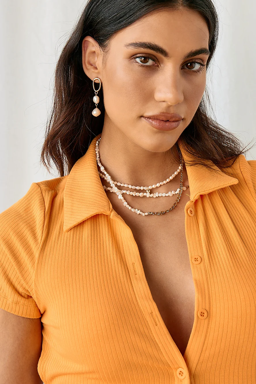 Jacemix Earrings Gold - Image 8