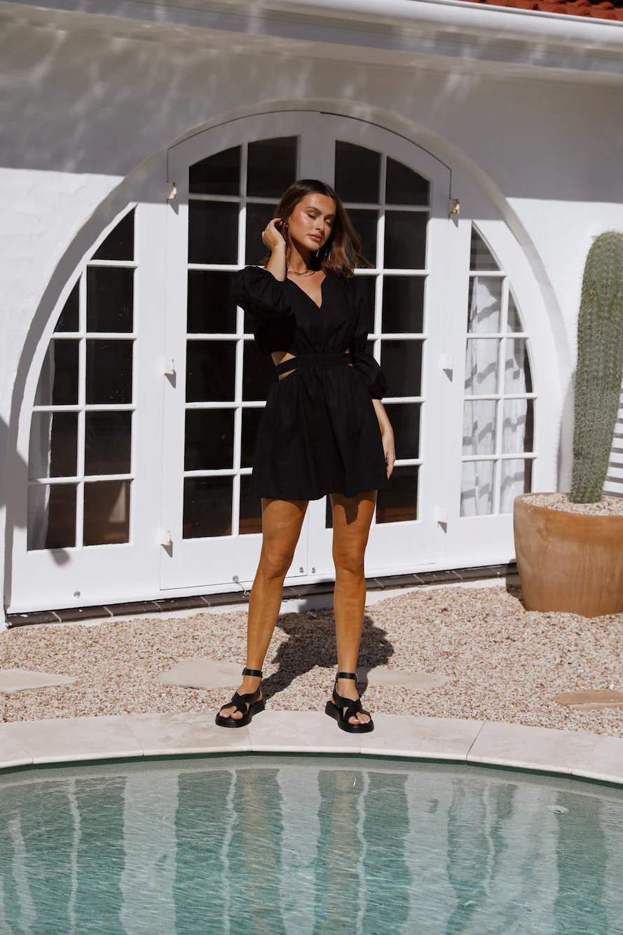 Janine Dress Black - Image 5