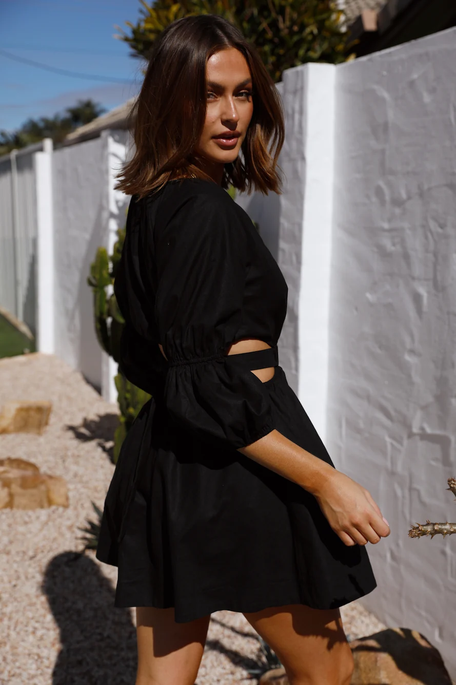 Janine Dress Black - Image 6