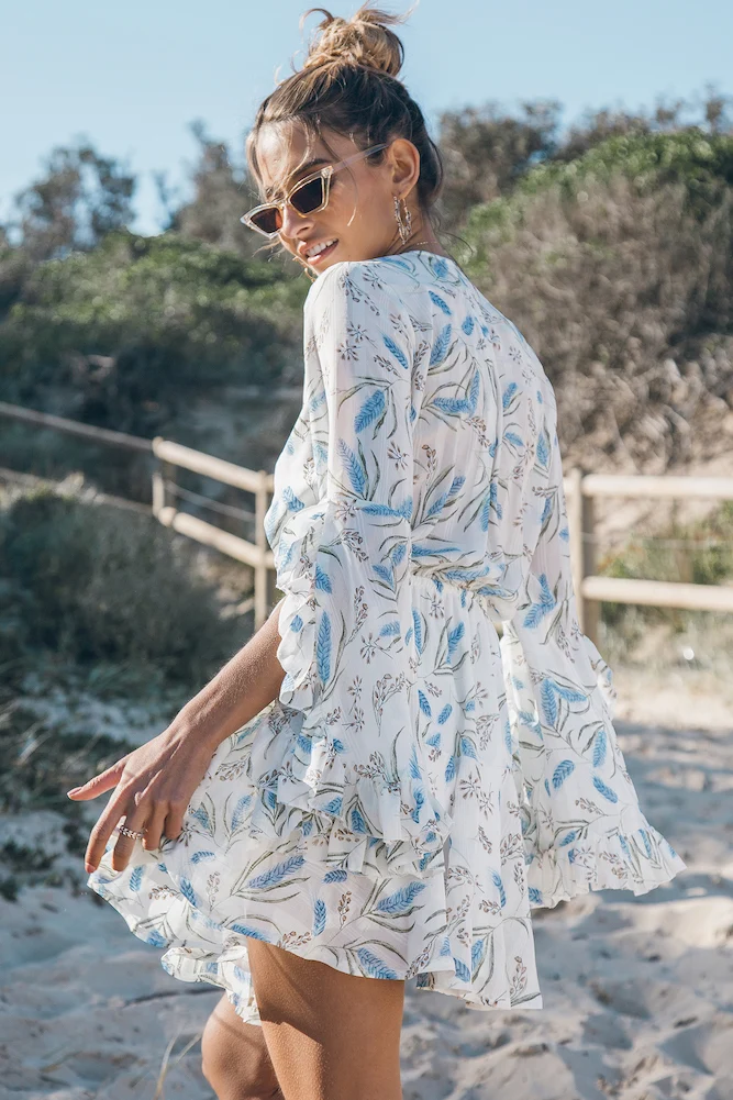 Jonas Jude Dress White - Image 3