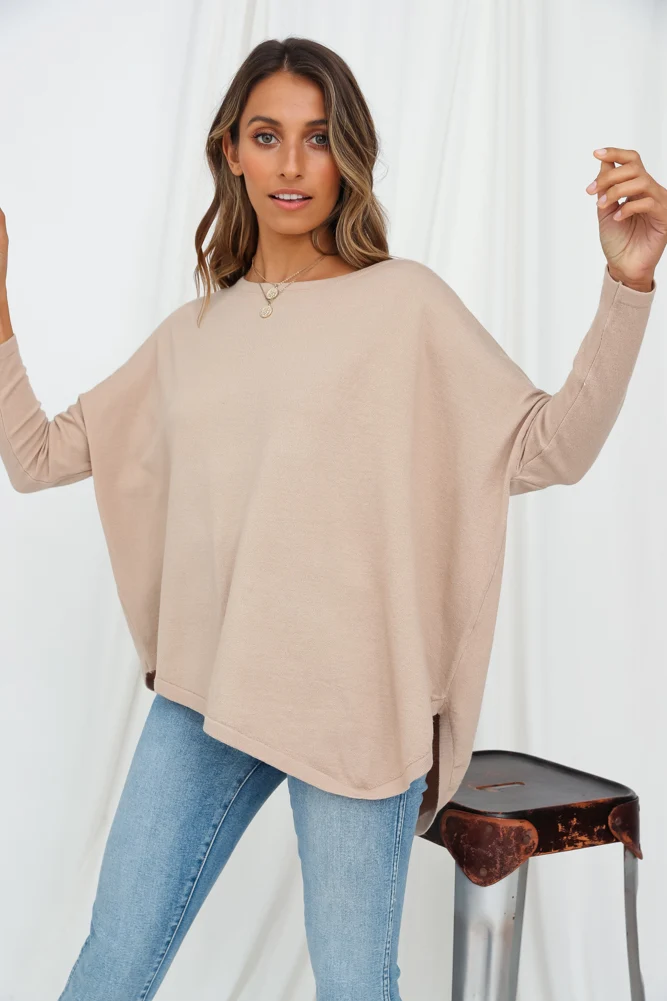 Kokedama Knit Tan