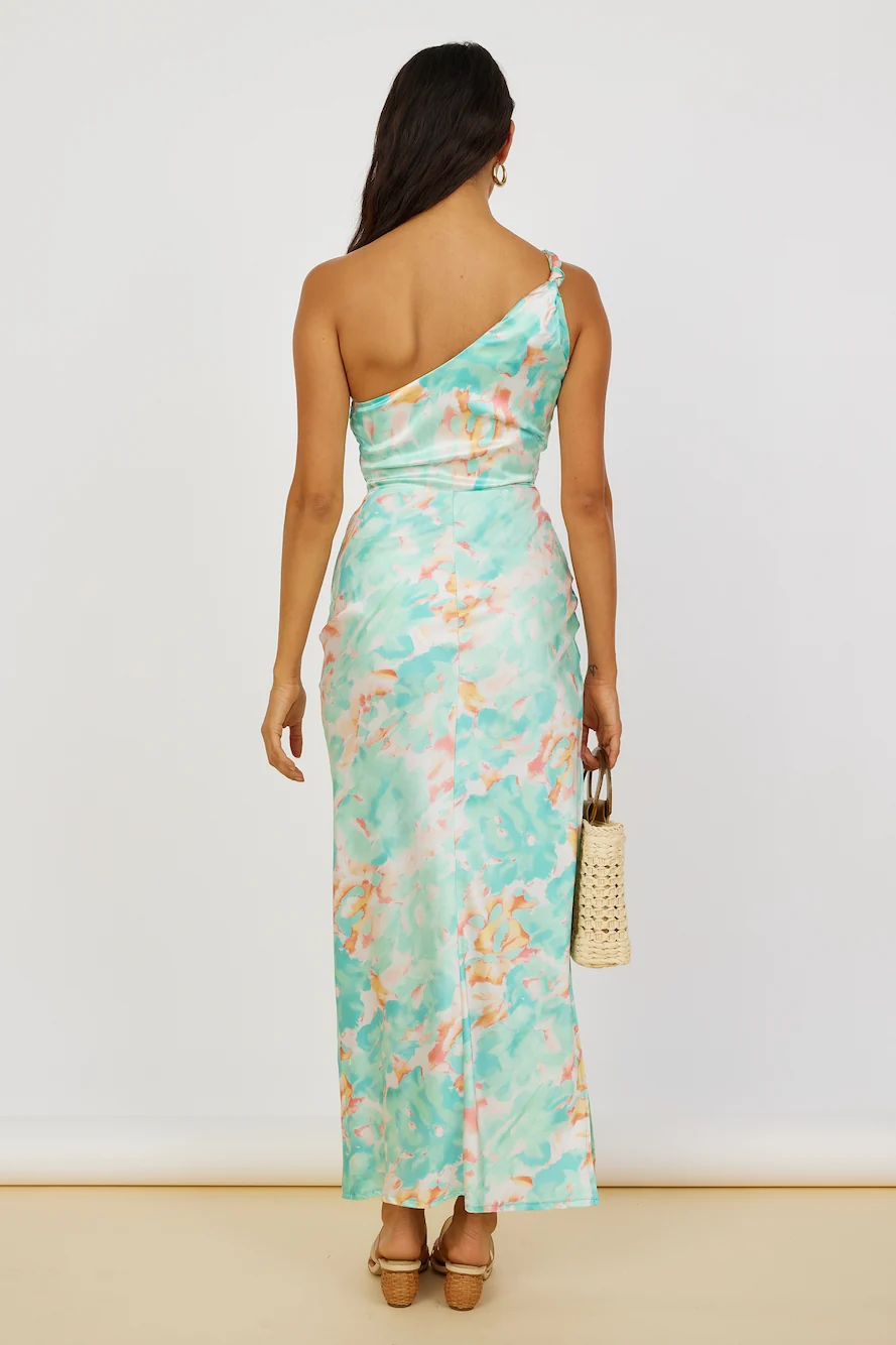 Last Time Maxi Dress Green - Image 4