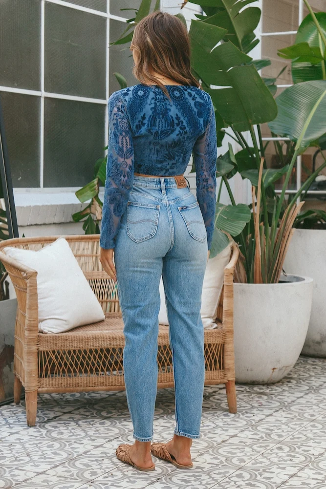 LEE High Mom Jeans Tenacity - Image 3