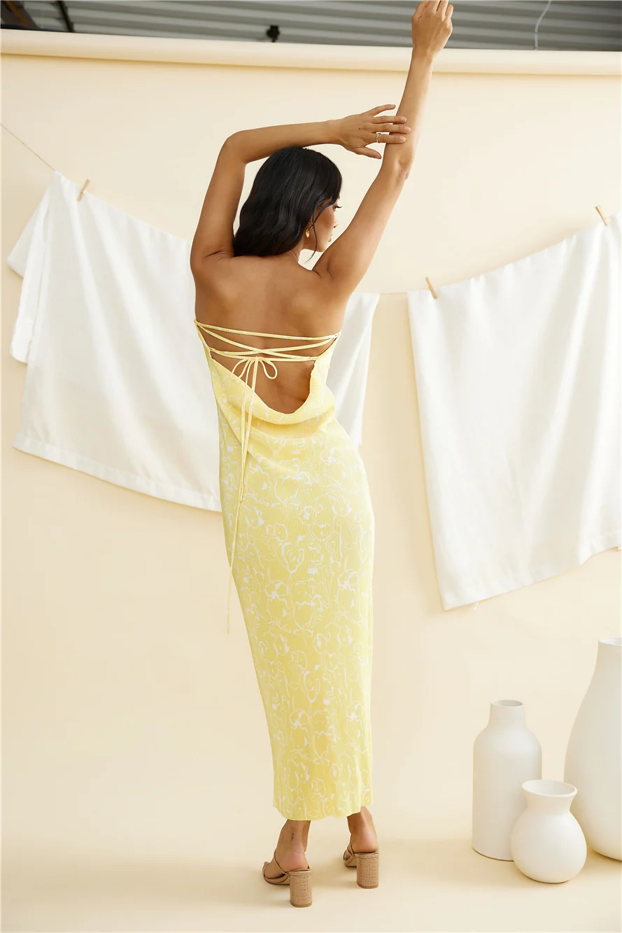 Lemon Cello Maxi Dress - Image 6