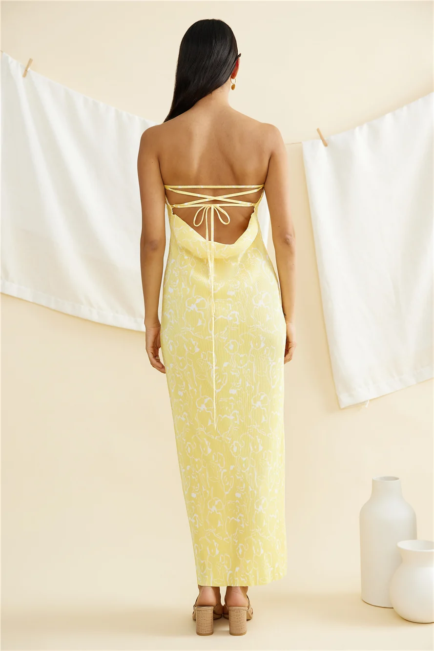 Lemon Cello Maxi Dress - Image 7