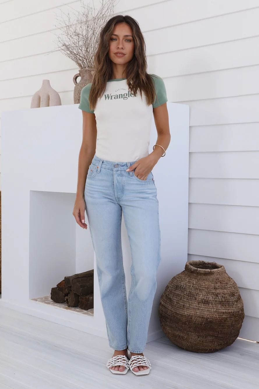 LEVI'S 501 '90s A Mid Rise Jean Ever Afternoon - Image 2