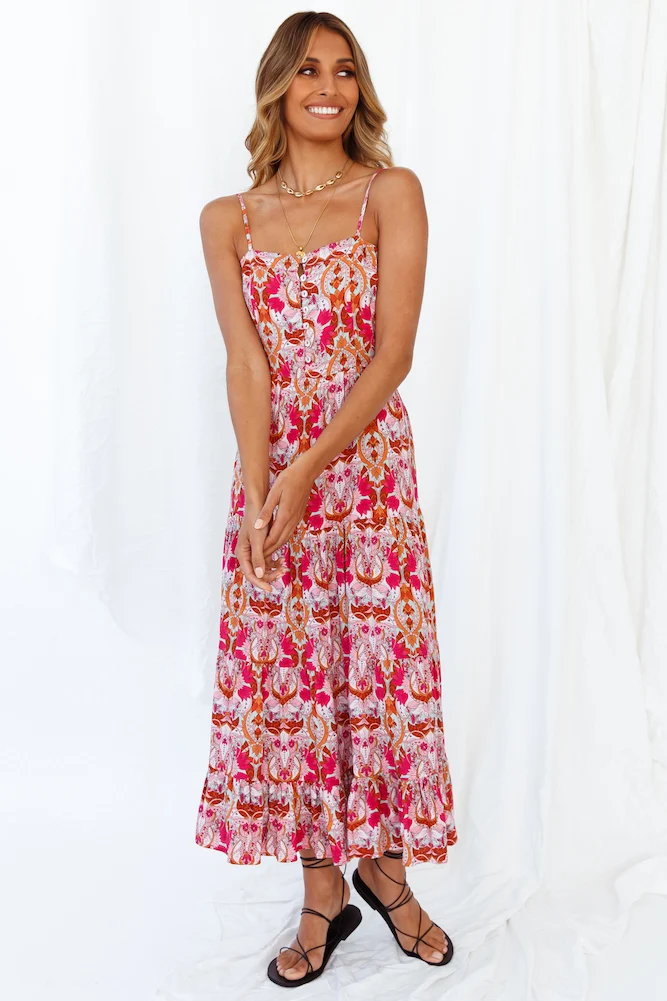 Living In Accra Midi Dress - Image 3