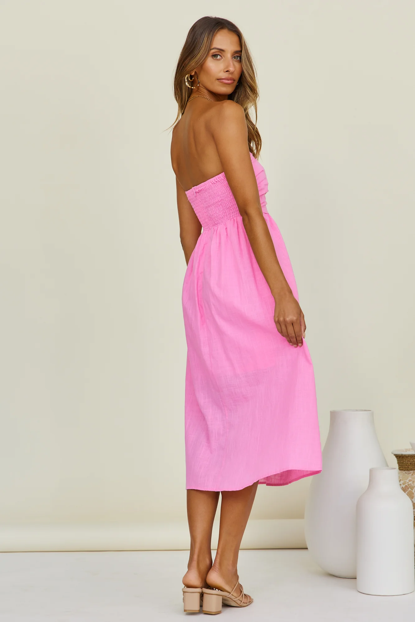Lorelai Maxi Dress Pink - Image 8