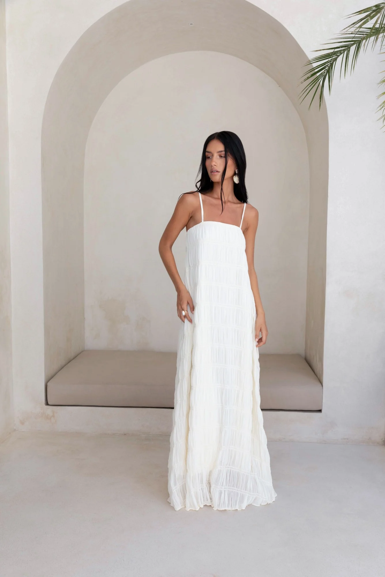 Louisiana Maxi Dress Shell - Image 9