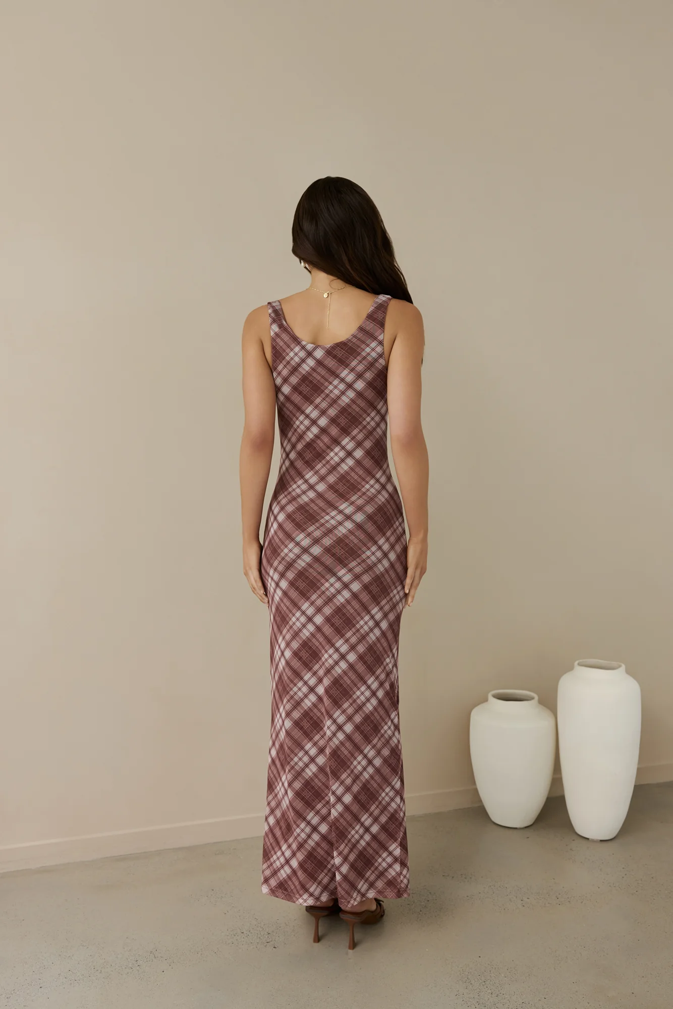 Love And Dreams Maxi Dress Brown - Image 2
