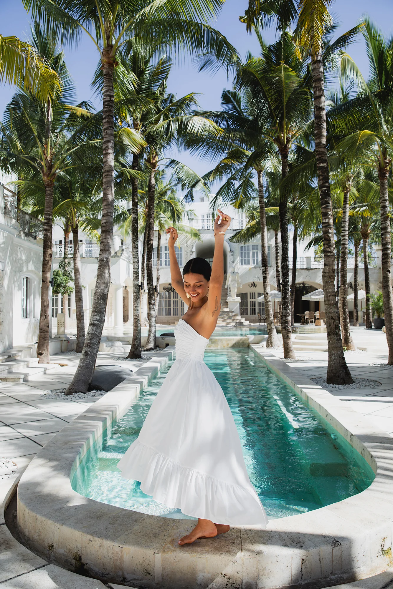 Love In The Summer Maxi Dress White - Image 8