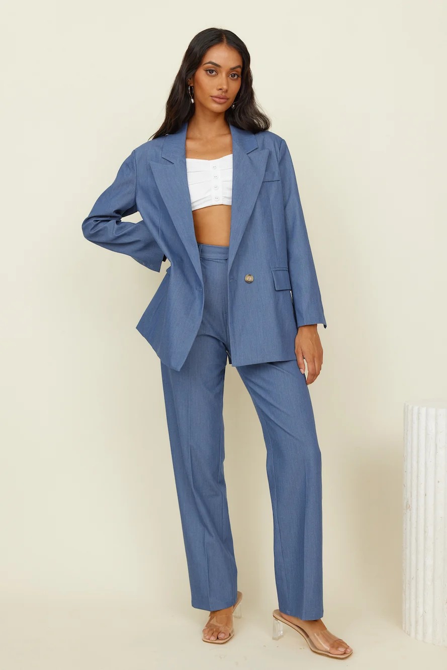 Luminary Ode Blazer Blue - Image 4
